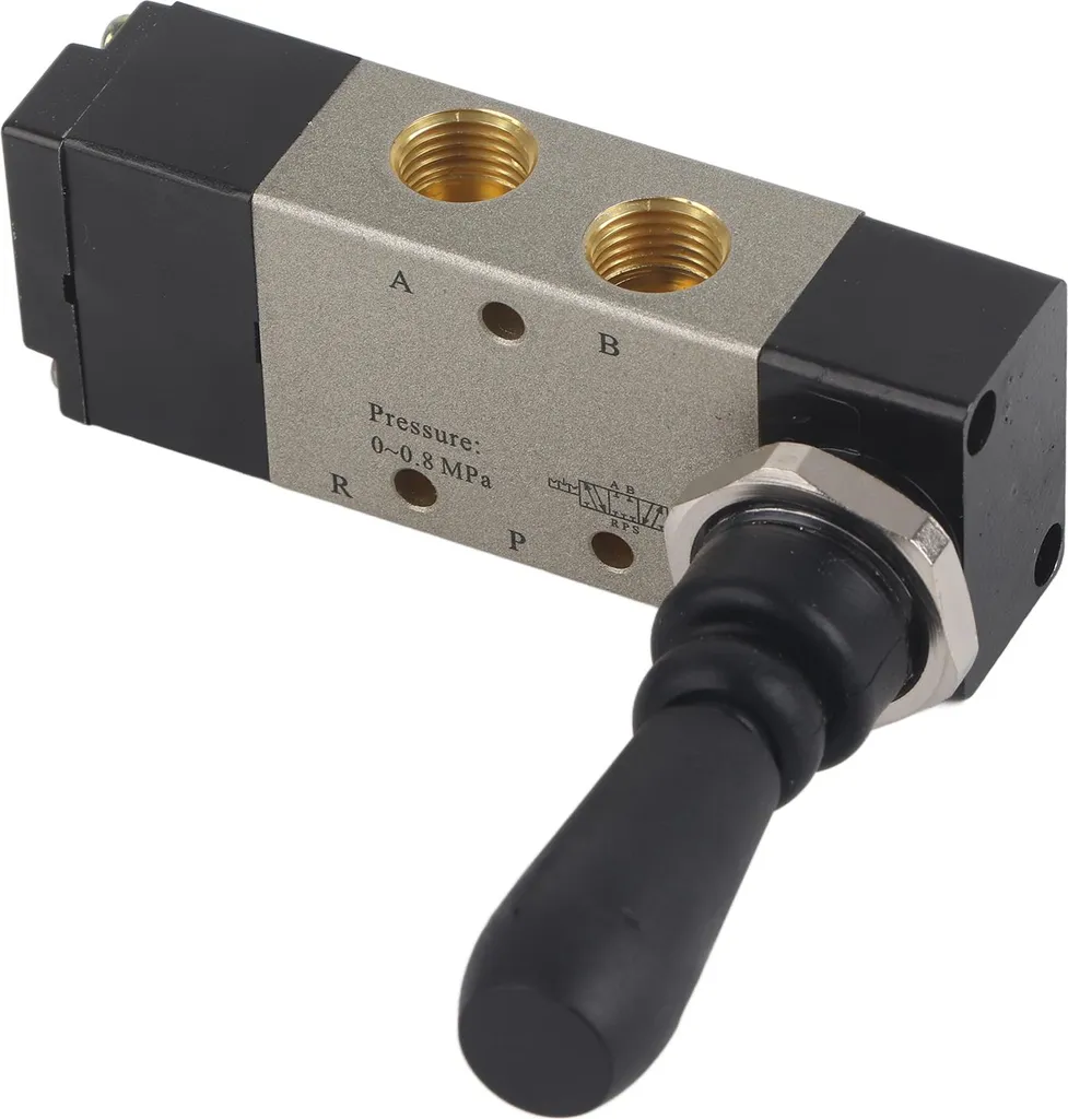 Changeur de pneus : Valve de commande manuelle en aluminium durable