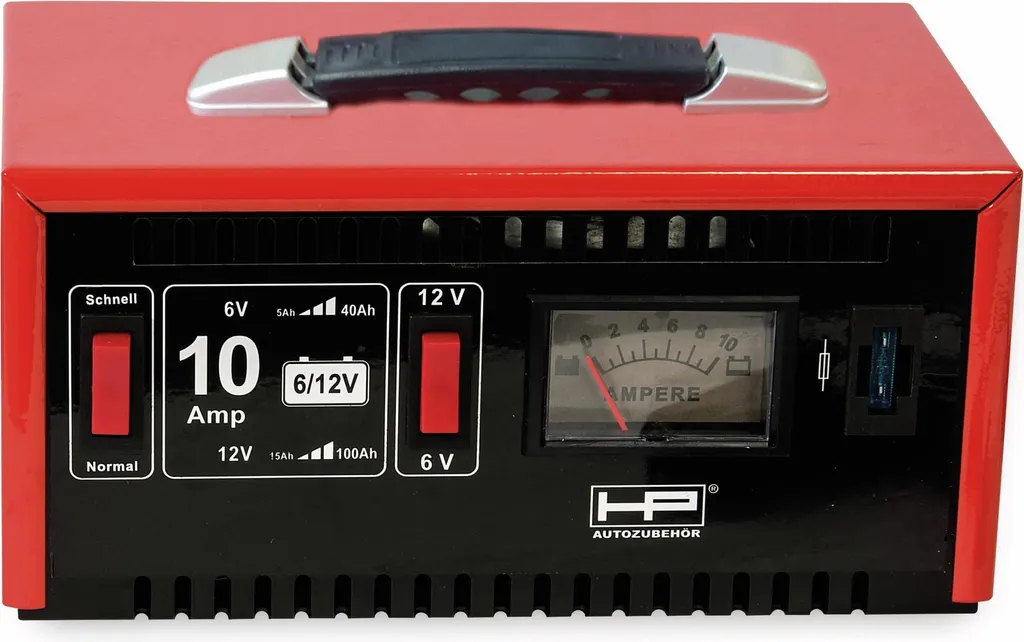 Chargeur de batterie HP 6V 12V Idéal Hivernage Voiture Moto et SUV