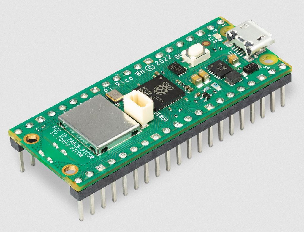 Raspberry Pi Pico Wh Rp2040 Wlan Kauflandde 