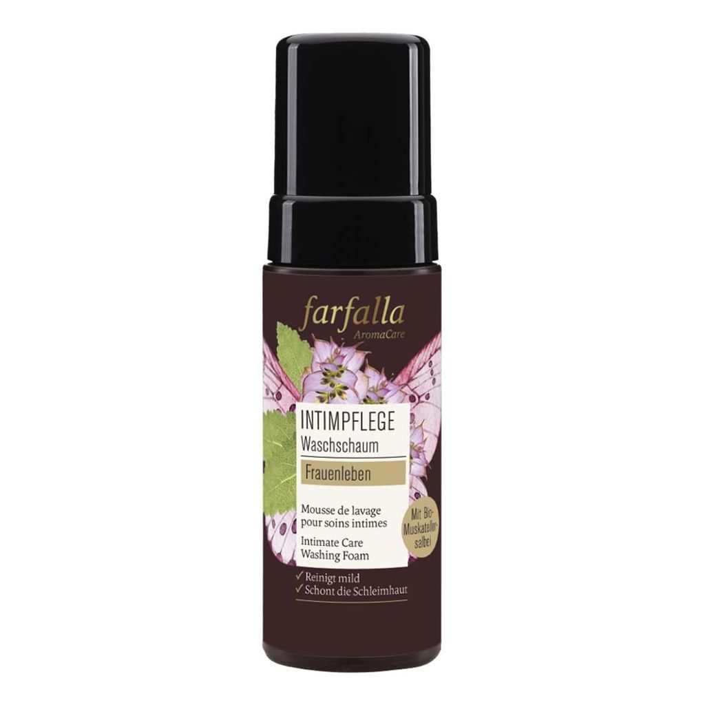 Farfalla Frauenleben, Intimpflege Waschschaum Bio 150ml