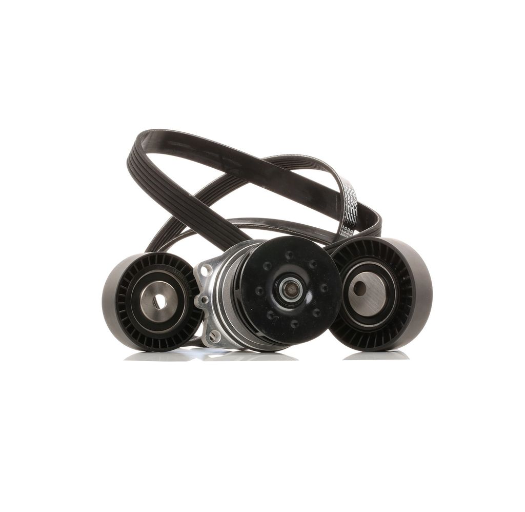 RIDEX 4172P0022 Wasserpumpe + Keilrippenriemensatz für BMW 5 Limousine (E60) 5 Limousine (E39) 5 Touring (E39) 3 Limousine (E36) 3 Coupe (E36) 7 (...