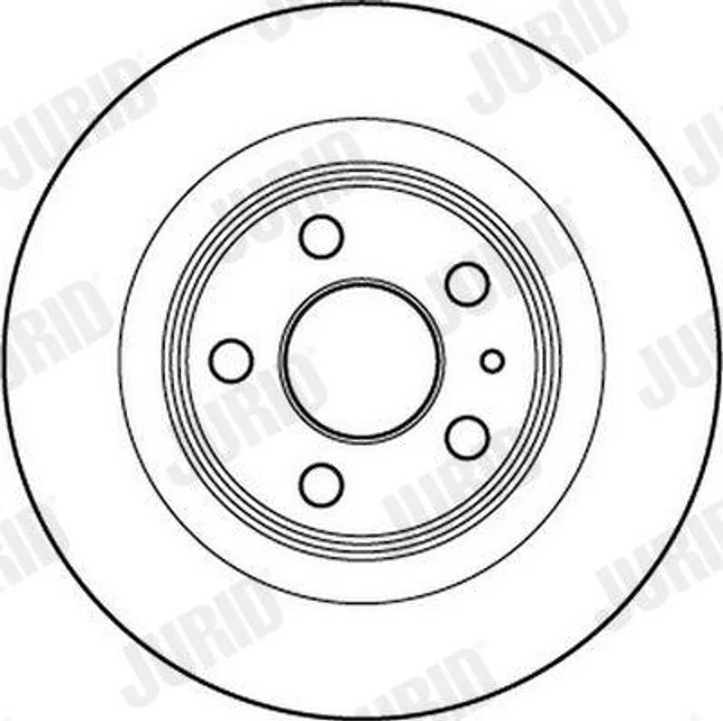 Disque de frein avant pour Expert, Jumpy et 807 - Pièce auto OE