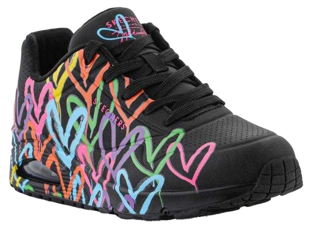 Skechers - "Highlight Love" Sneaker für Damen PP10446 (38 EU) (Schwarz)