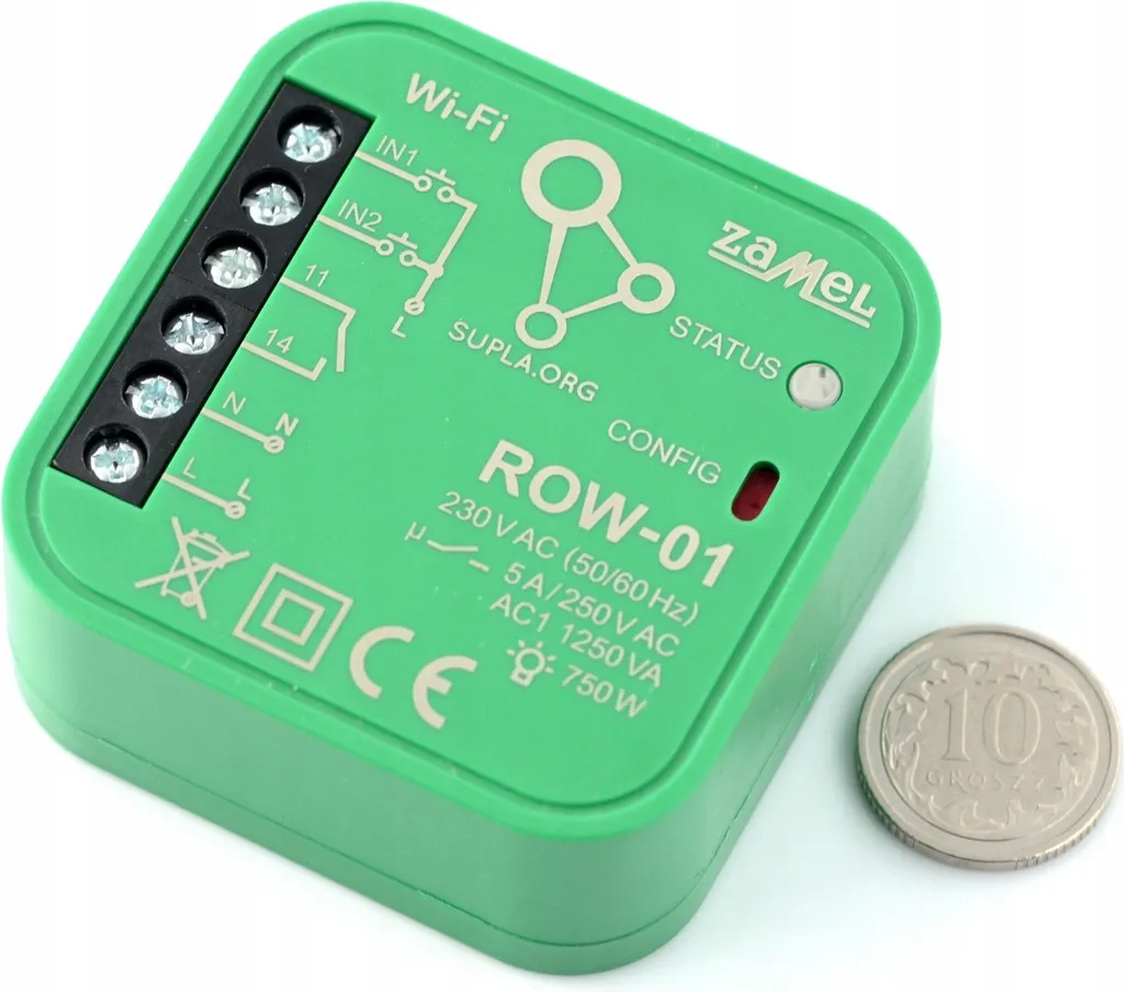Module de commande Wi-Fi pour éclairage connecté ROW-01 Supla Zamel - 15