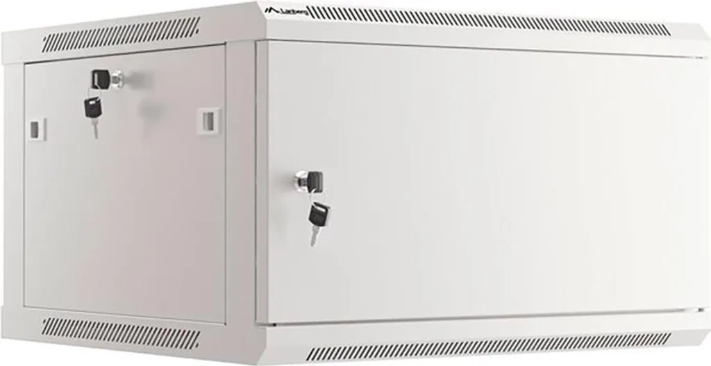 Coffret Informatique Mural 6U Lanberg Rack Réseau Gris Profondeur 600