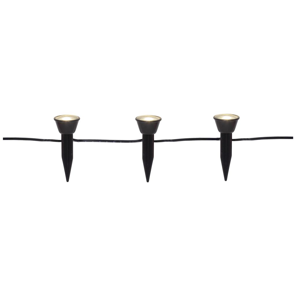 LED-Solar-Lichterkette 'Mini Spot', Kunststoff