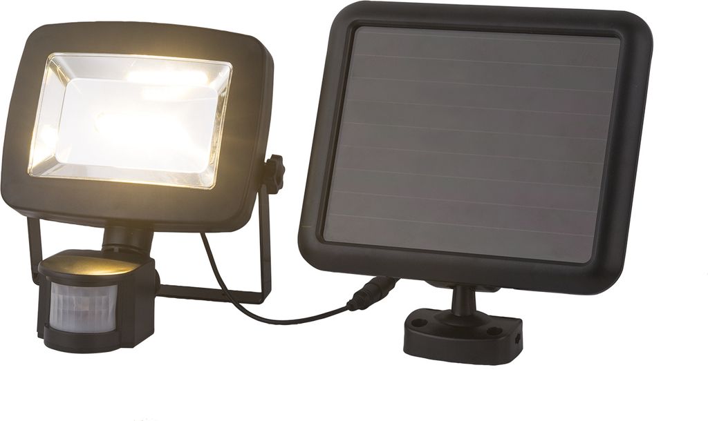 Globo Lighting Solarleuchte Kunststoff schwarz, LED