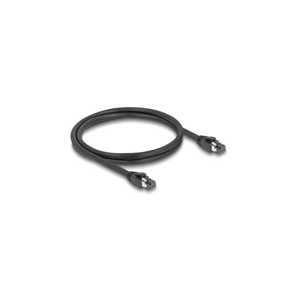 DELOCK RJ45 Netzwerkkabel Cat.8.1S /FTP 1m bis 40 Gbps