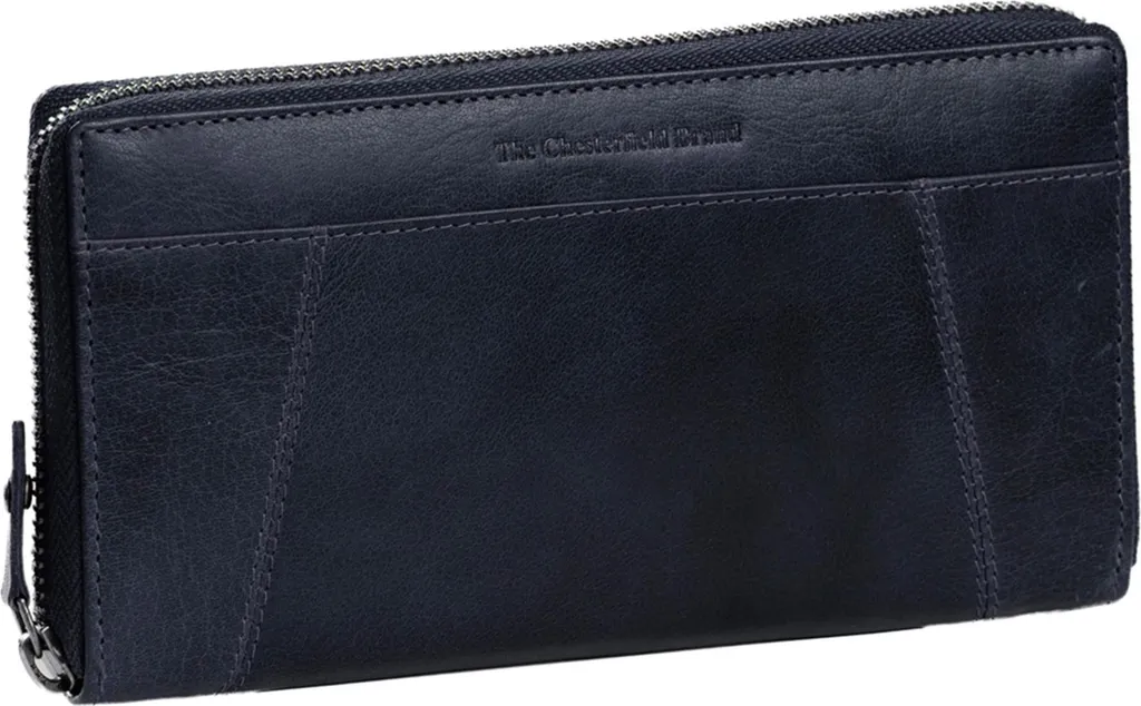 Idea Regalo: Portafoglio Chesterfield Havana Navy in Pelle Vintage - 1