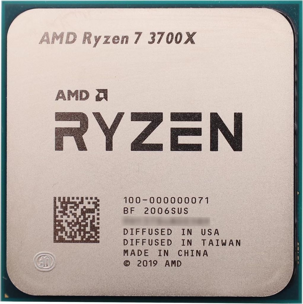 AMD Ryzen 7 3700X CPU 8C/16T, 3.60-4.40GHz, tray, Sockel