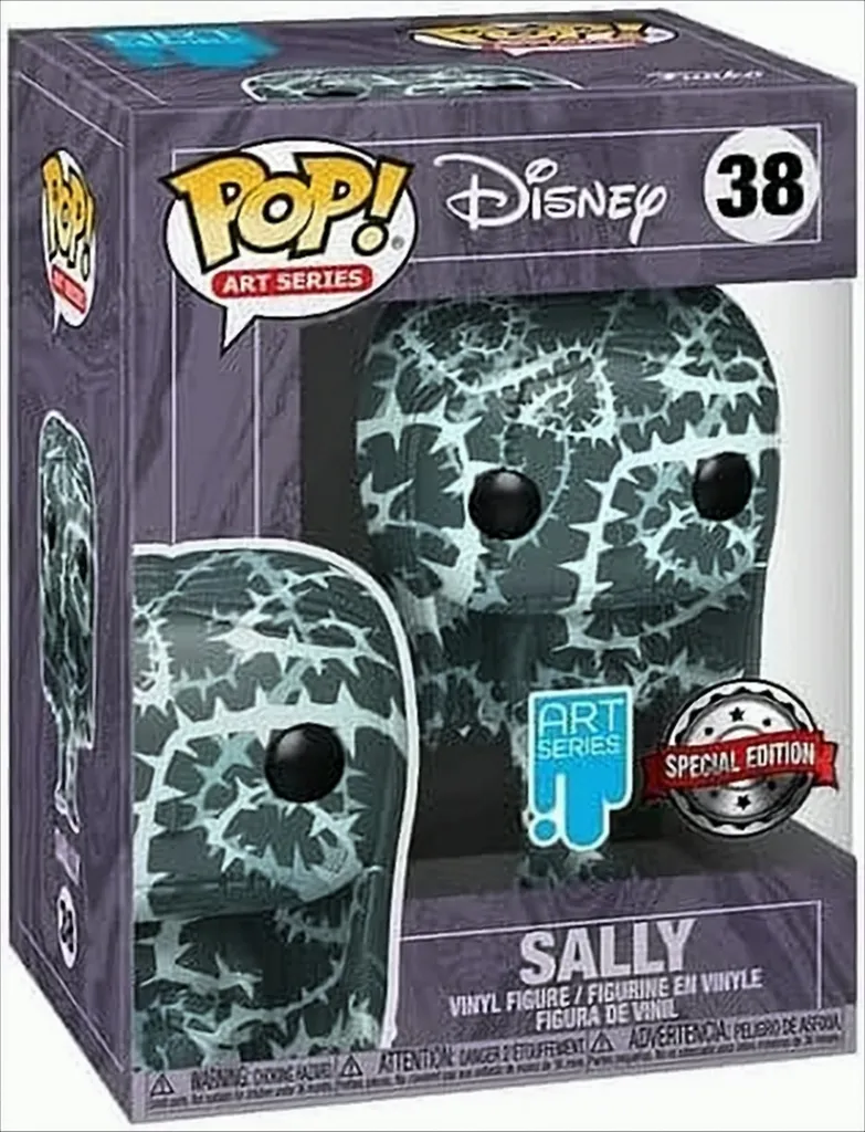 Funko Pop Sally 38 Art Series pour Collectionneur Les Griffes de la Nuit
