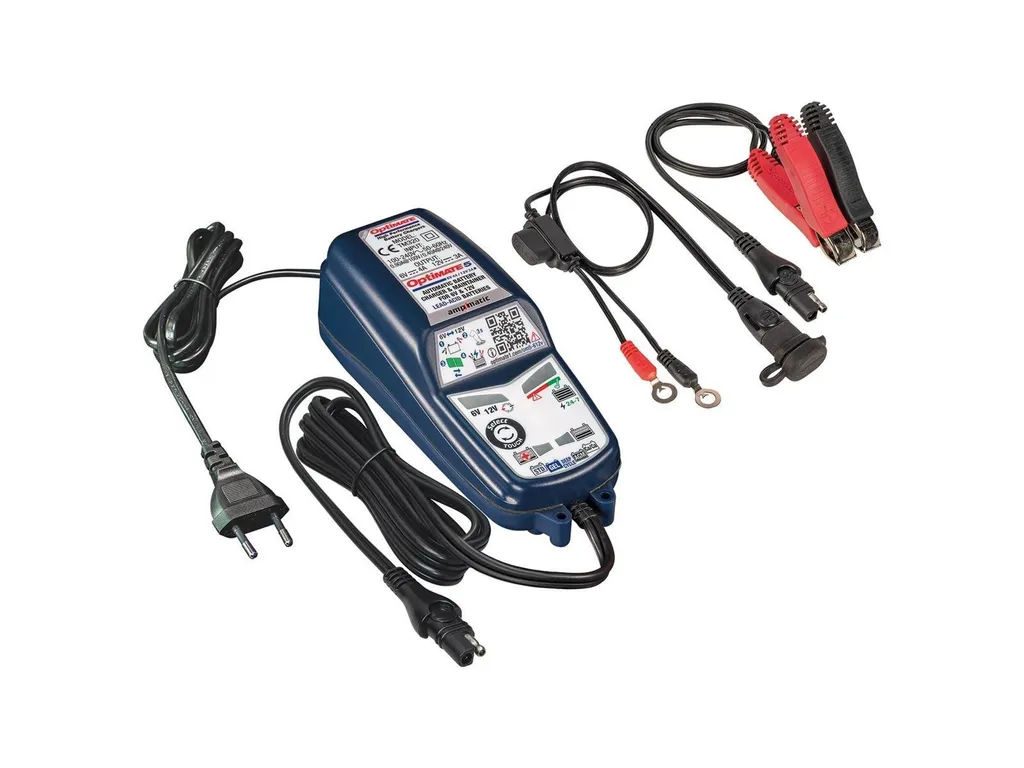 Mantenitore Carica Tecmate 6V/12V - Ideale per Moto d'Epoca e Moderne
