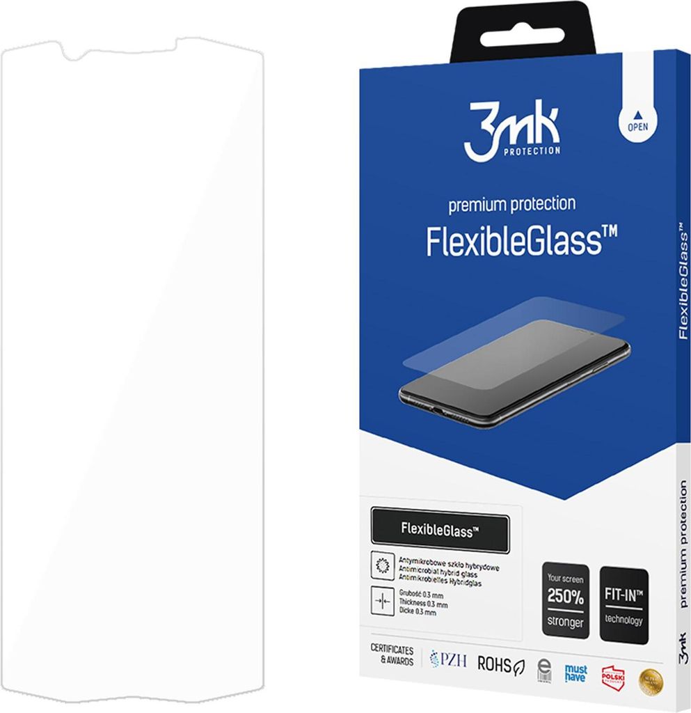 3mk Display Hybridglas FlexibleGlass für Doogee Smini 0,3mm 7H