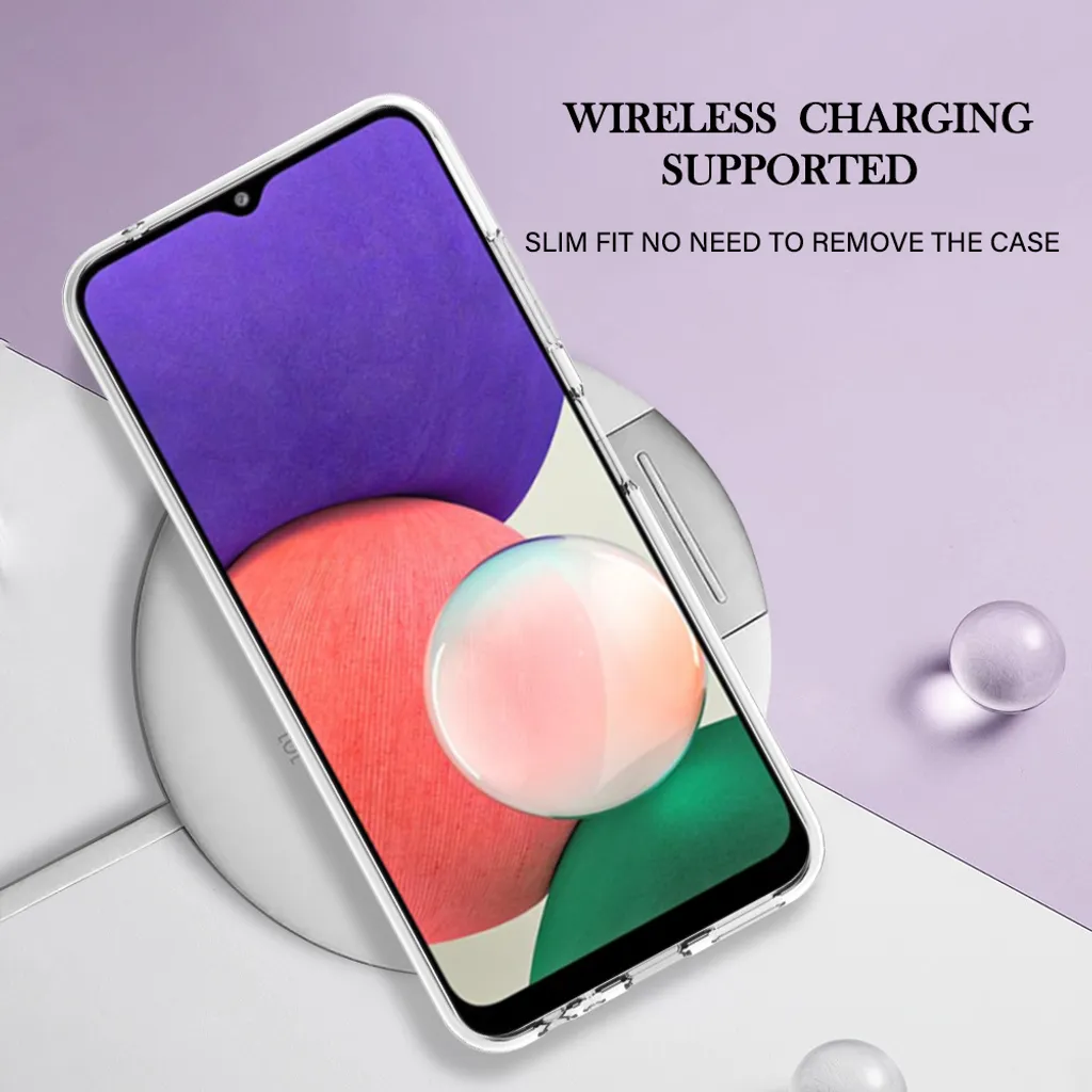 Cover Samsung A22 5G Antiurto TPU - Silicone Rinforzato Crème - 7