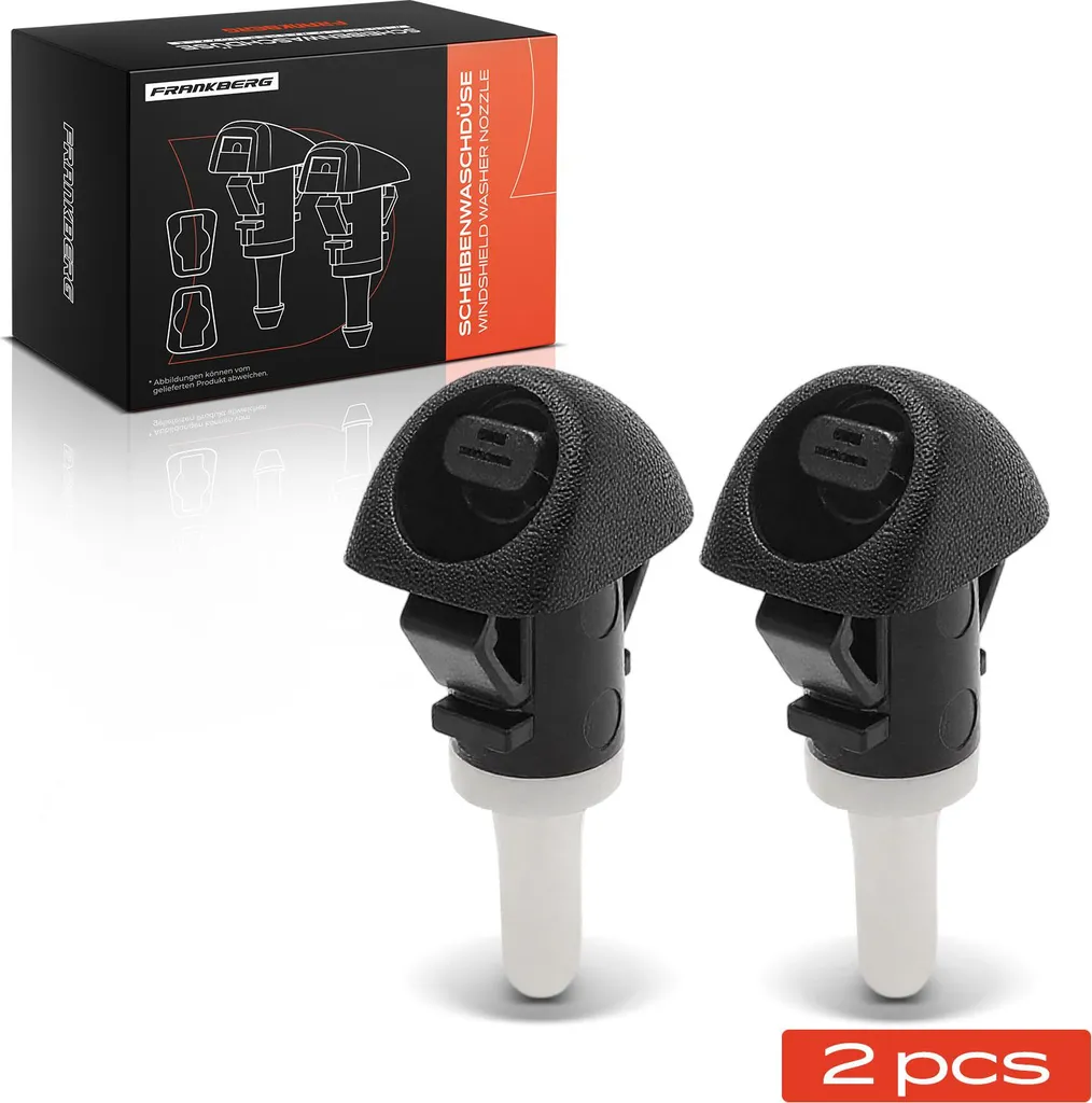 Paire de buses de lave-glace en ABS pour Subaru Forester SJ 2012-2018