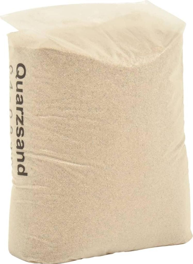 vidaXL Filtersand 25 kg 0,4-0,8 mm Produktbild 