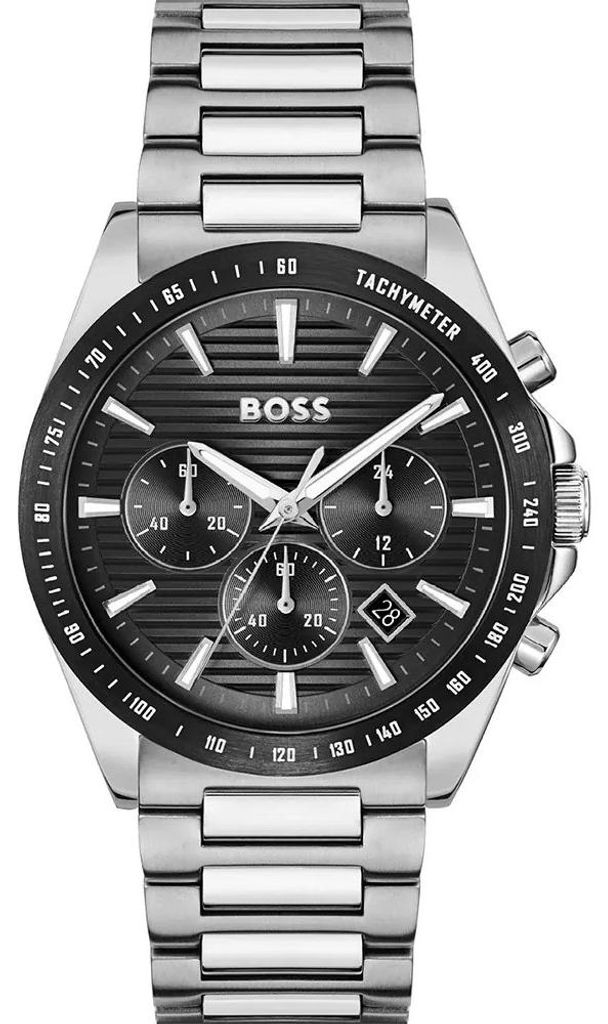 Herrenuhr Hugo Boss Strike 1514290, Silber/Schwarz Produktbild 