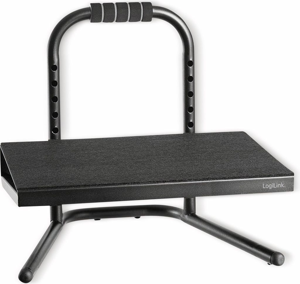 Logilink Repose-pieds indépendant, réglable noir Image du produit 