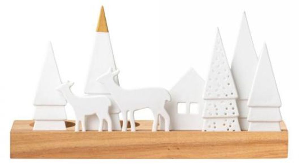 Räder Lichtobjekt Wald 25x7x13,5cm Zdjęcie produktu 