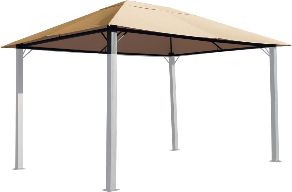 Ersatzdach für Pavillon Paris 3x4m Pavillondach Sand