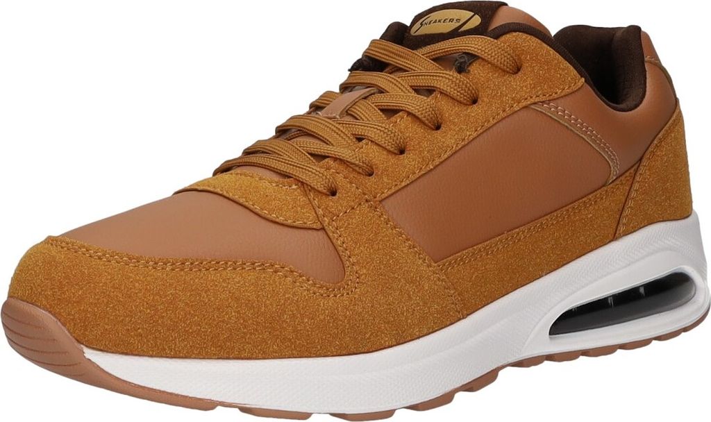 Sneakers Herren-Sneaker Brau-Weiß, Farbe:braun, EU Größe:42