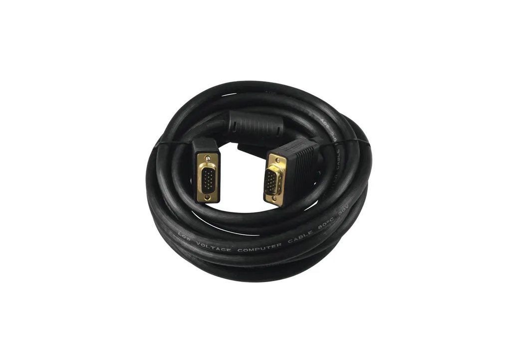 Câble Sub-D 5m noir Sommer Cable anti-parasite pour liaison stable