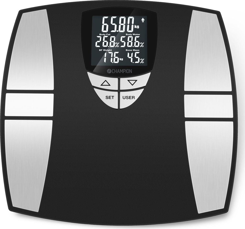 Personenwaage Body Fat PV310 Schwarz/Silber