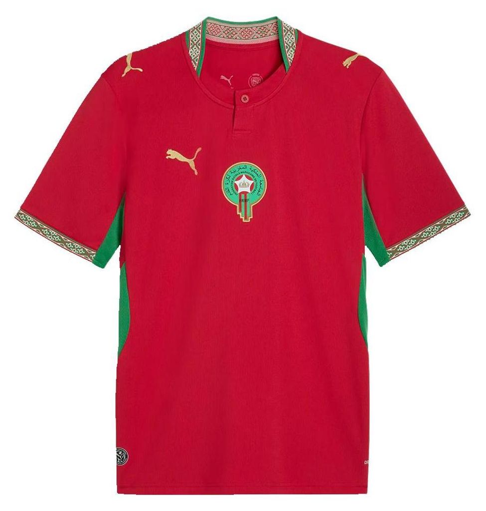 PUMA Marokko Heimtrikot 2026 red/green L Produktbild 