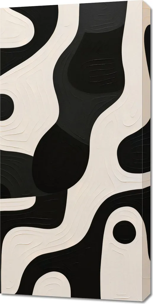 Migliora il valore della tua casa - Quadro 50x100 Armonia Contrastante
