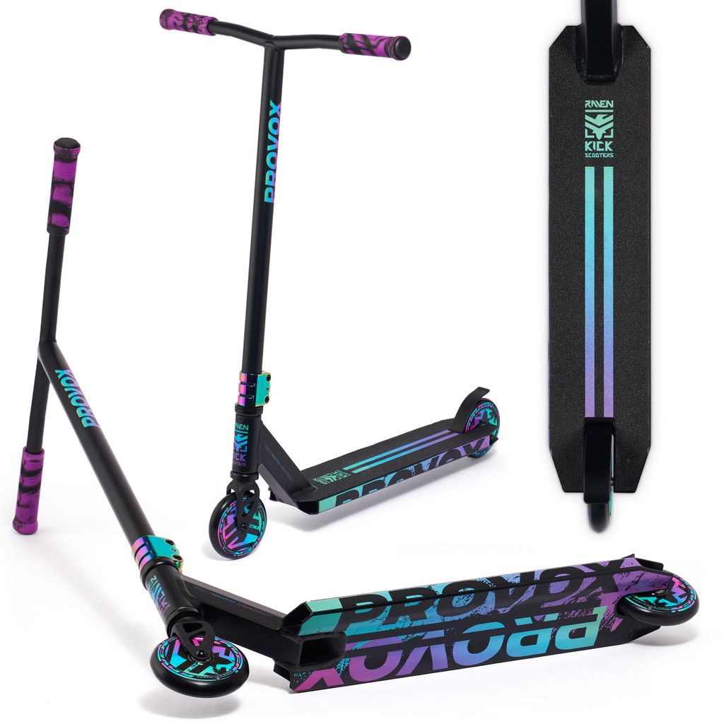 Freestyle Stunt Roller Scooter Kickroller Raven Evolution Provox Color 110mm