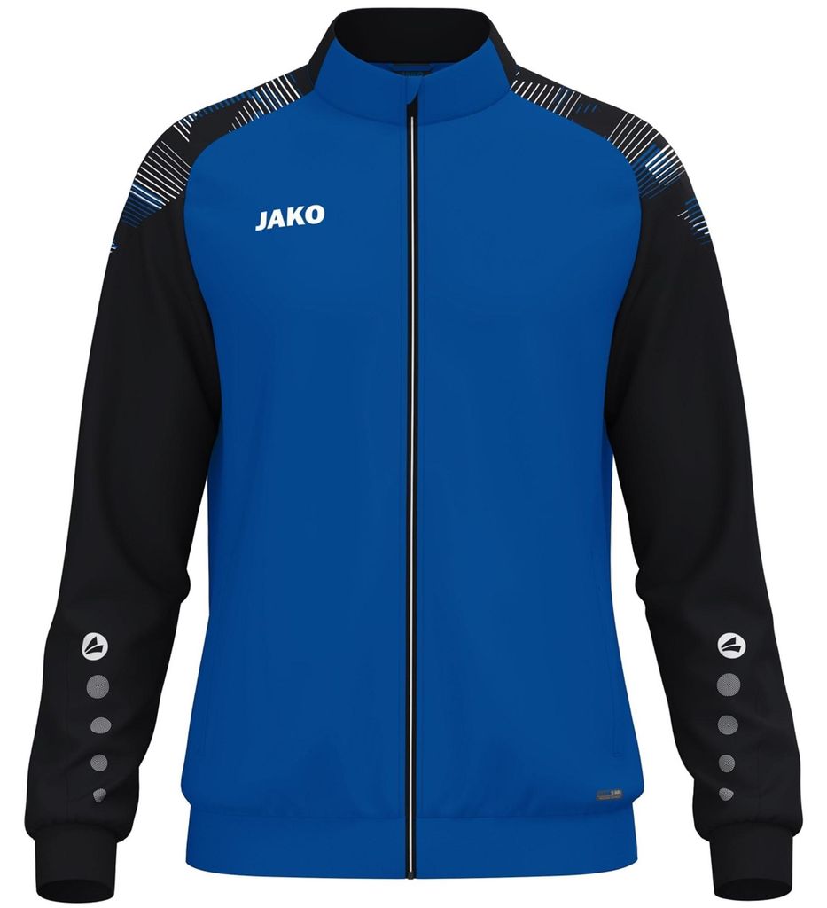 Jako Polyesterjacke Sonic - royal/schwarz, Größe:4XL