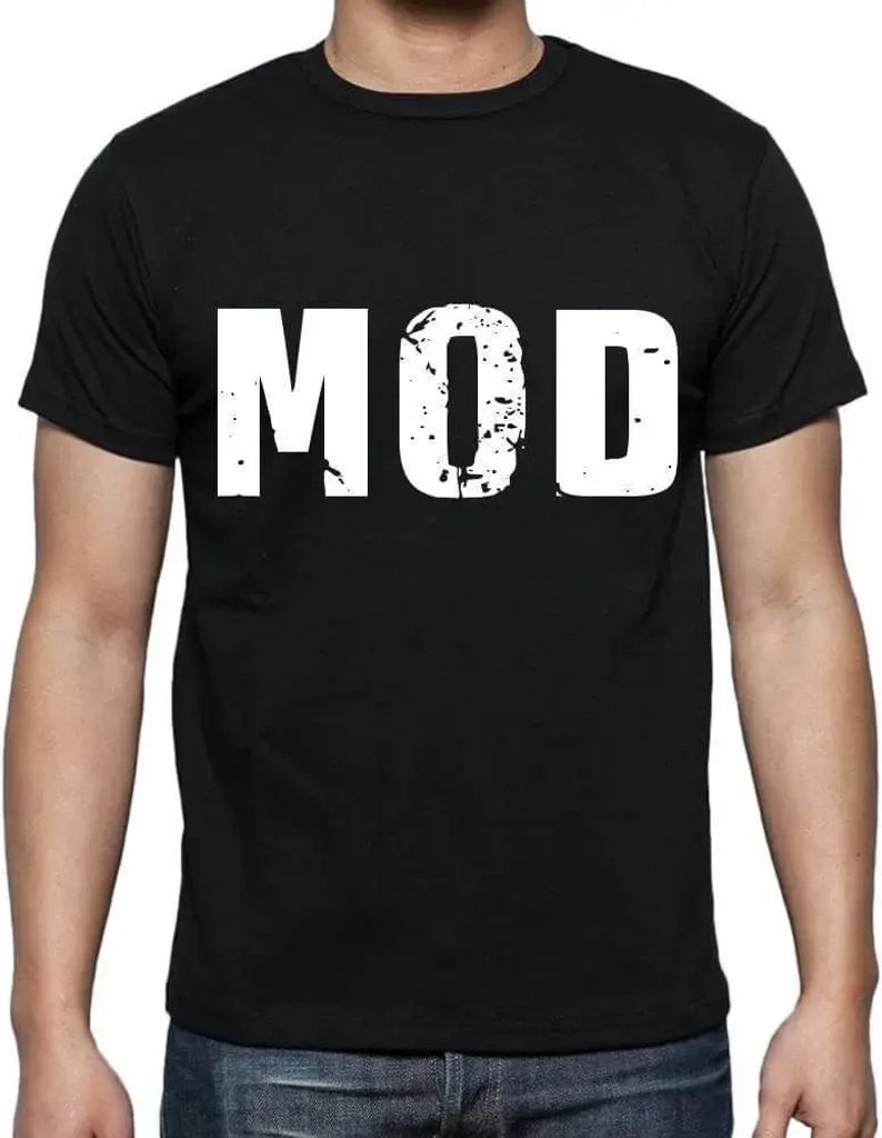Herren Grafik T-Shirt Mod Öko-Verantwortlich Vintage Jahrgang Kurzarm Lustige Druck Geburtstag Geschenk Mann