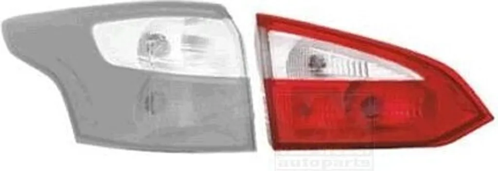 Optique arrière droit intérieur pour Ford Focus 3 Turnier - Van Wezel