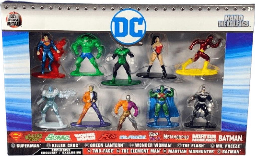 Jada Toys Nano Metallfiguren DC Superhelden
