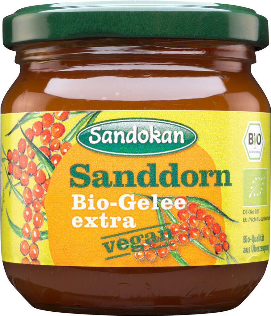 SandkanSanddorngelee 225G Produktbild 1