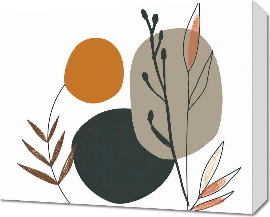 Bild 50x40cm Poetische Zusammensetzung