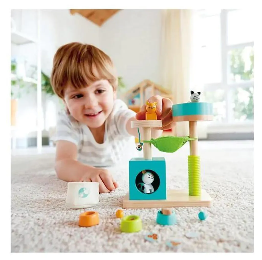 Jouets éducatifs Hape chat : parfait pour jouer au vétérinaire