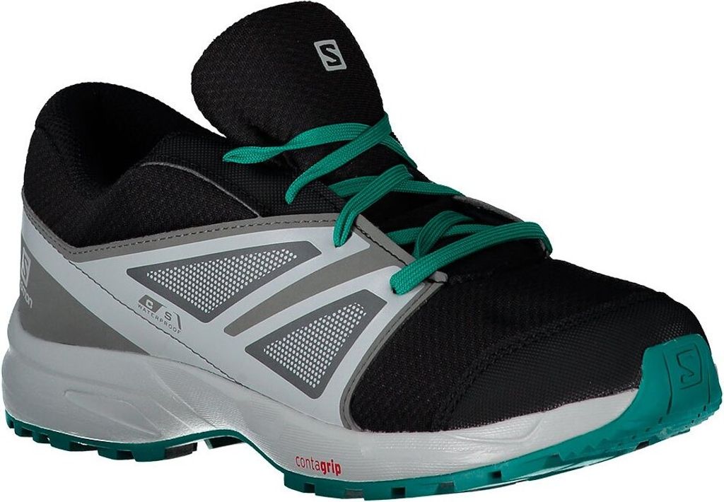 Salomon Sense Cswp Junior Black / Pearl Blue / Parasailing EU 32