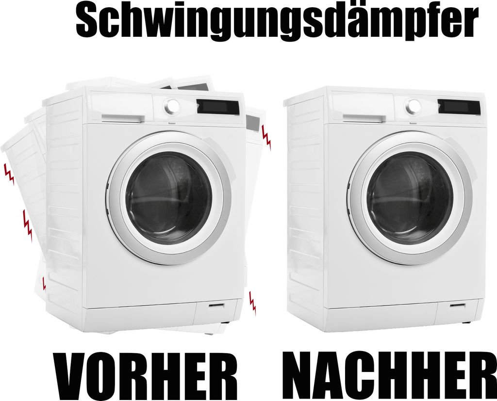 Vibrationsdämpfer 4er Set Waschmaschine Schwingungsdämpfer Produktbild 3
