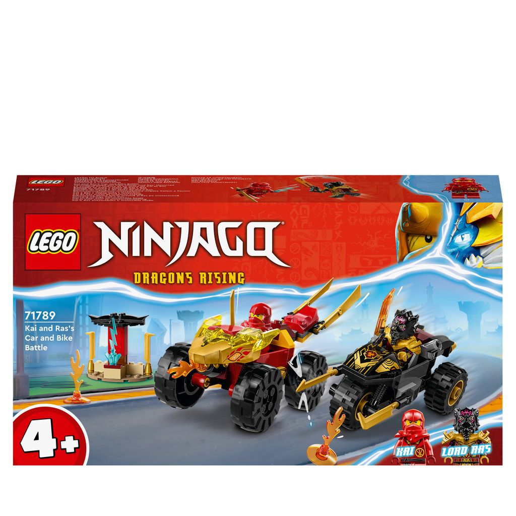 Lego Ninjago 71789 Battaglia Su Auto E Moto Di Kai E Ras Immagine del prodotto 