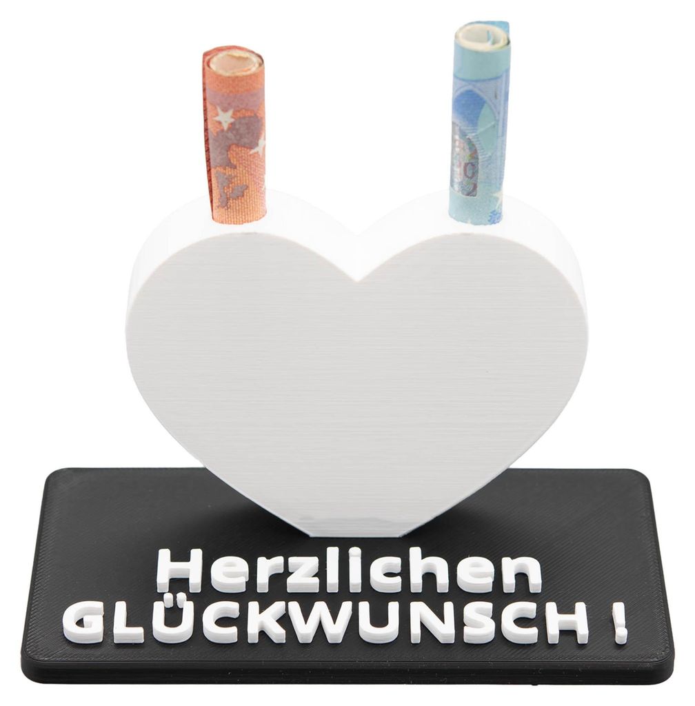 Geschenk Geldgeschenk Geschenkidee Herzlichen Glückwunsch Produktbild 
