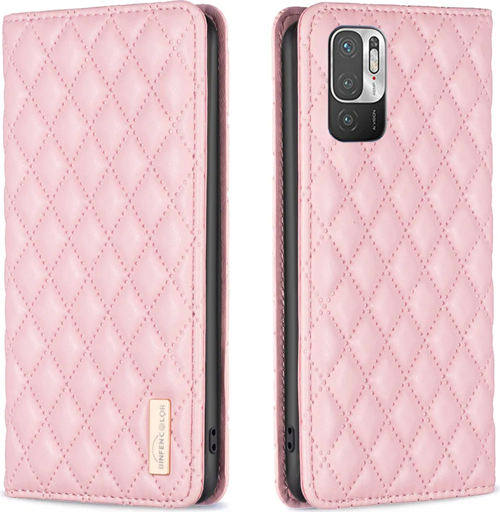 Custodia Portafoglio In Pelle Per Xiaomi Redmi Note 10 5G/Poco M3 Pro | Con Supporto, 6 Slot Carte, Catenina E Pellicola In Regalo - 3