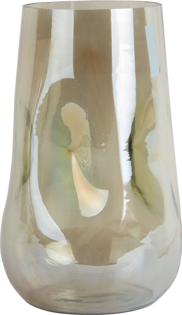 Present Time - Vase Lustre Organic Large - Dschungelgrün