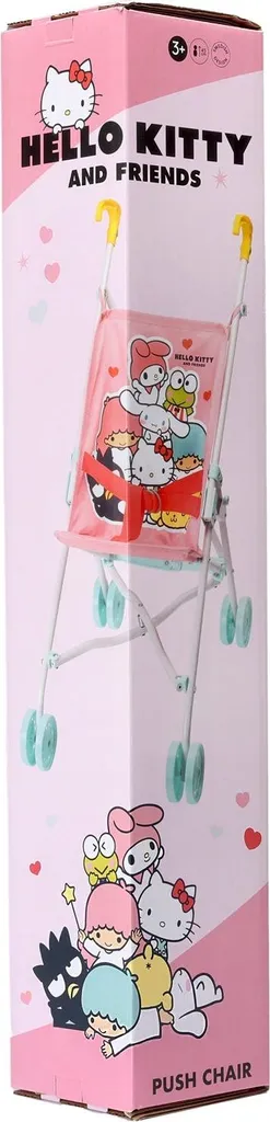 Poussette Hello Kitty Sulky rose - Roues multidirectionnelles et compacte
