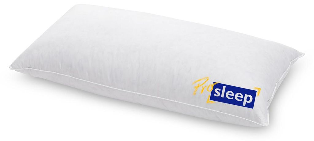HANSKRUCHEN Daunenkissen 40x80 cm Allergiker Kopfkissen waschbar 60 Grad Kissen Schlafkissen weiß - Germany