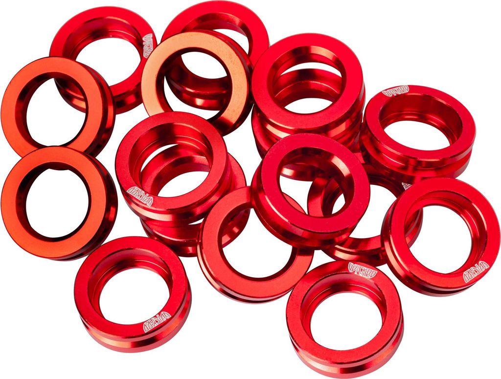 ["Wicked Inline Skate Kugellager Adapter für 688 Mini Bearings","Federleicht aus Magnesium"]