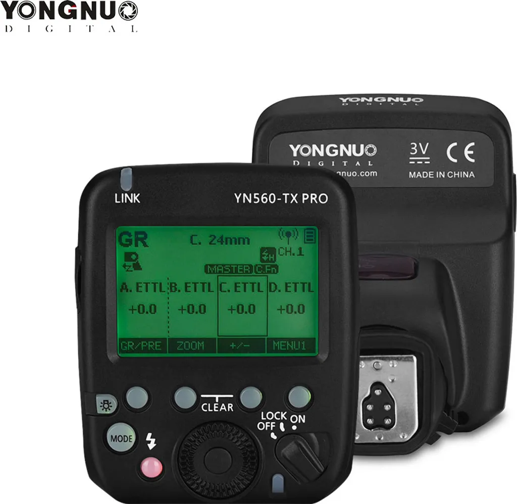 Yongnuo YN560-TX PRO Canon: Trigger Flash Wireless TTL HSS Professionale