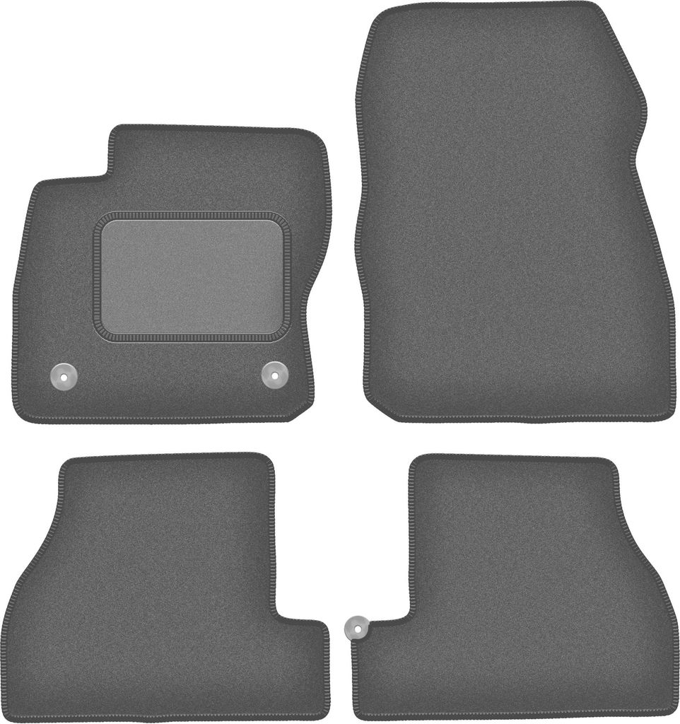 Graphit-Fußmatten für: Ford Focus MK3 USA Limousine, Kombi (2010-2019)