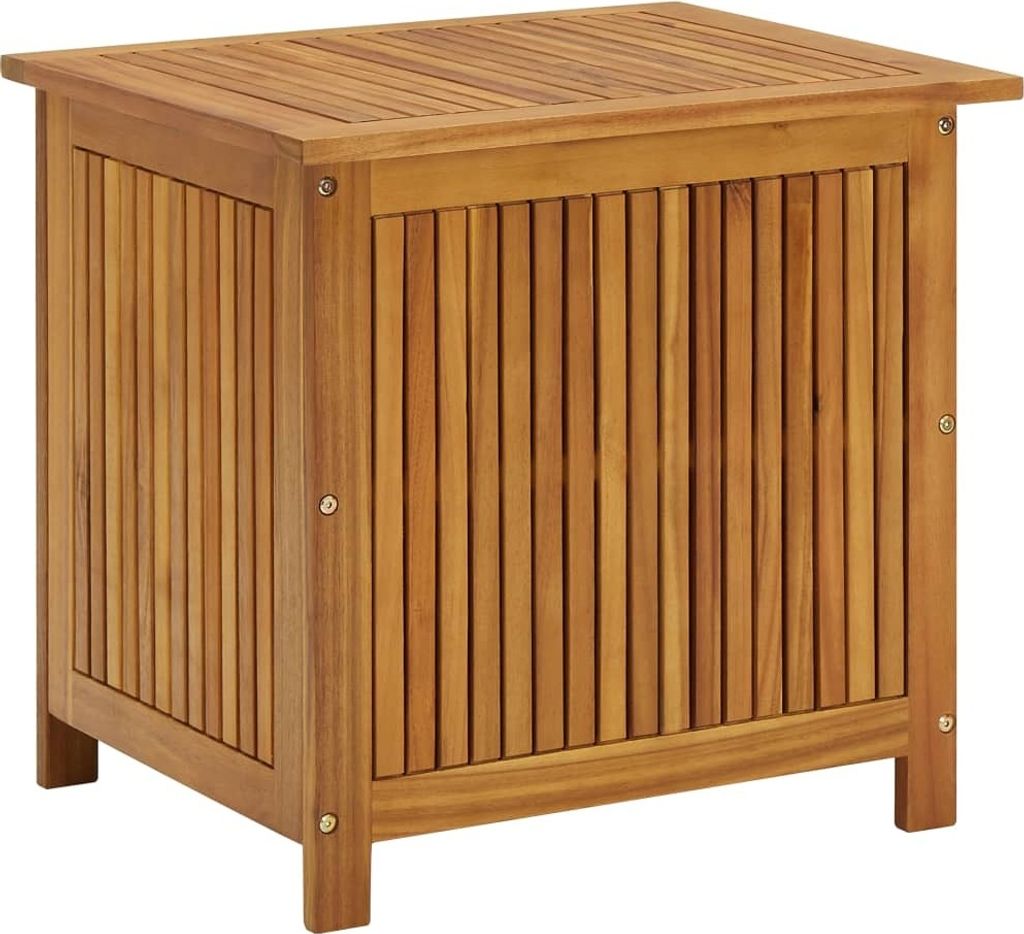 Garten-Aufbewahrungsbox 60x50x58 cm Massivholz Akazie