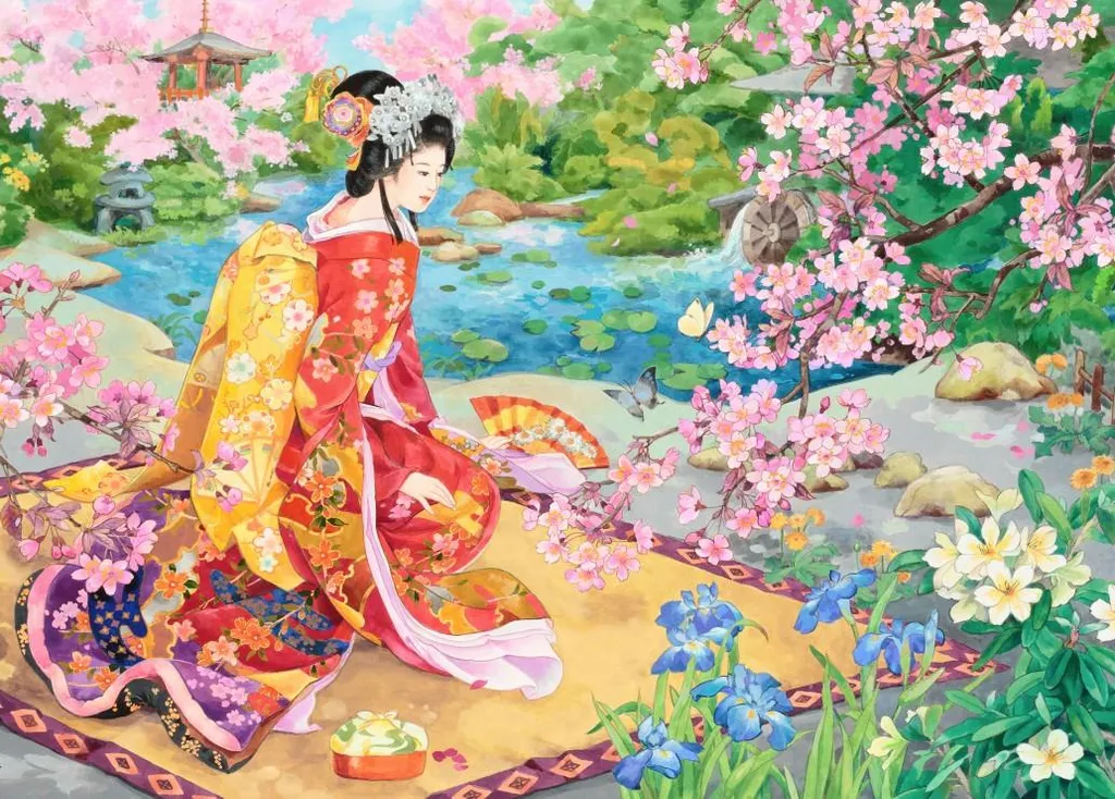 Grafika Puzzle Haru No Uta 500 pièces : Puzzle Coloré Amusant à Faire